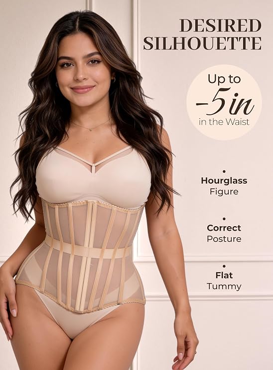 Biege Corset