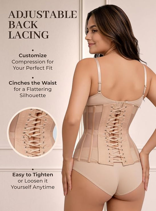 Biege Corset