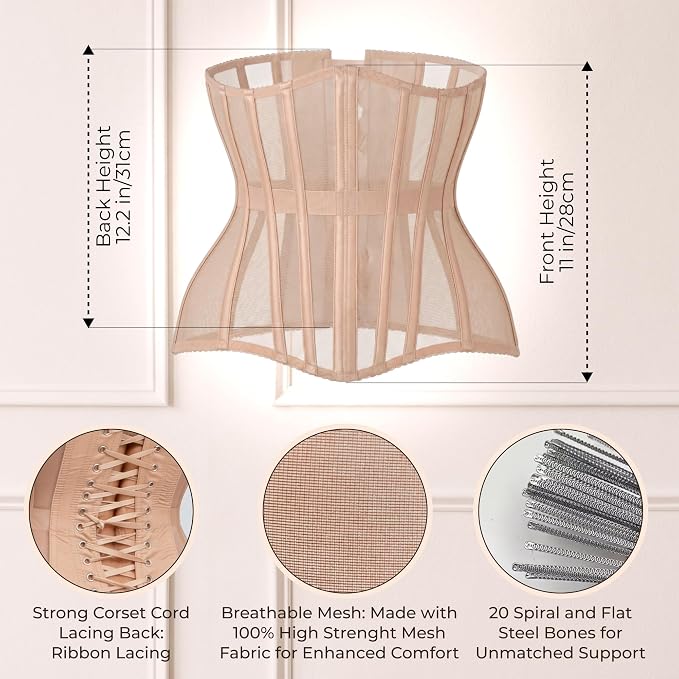 Biege Corset